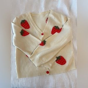 Strawberry Sweater cardigan